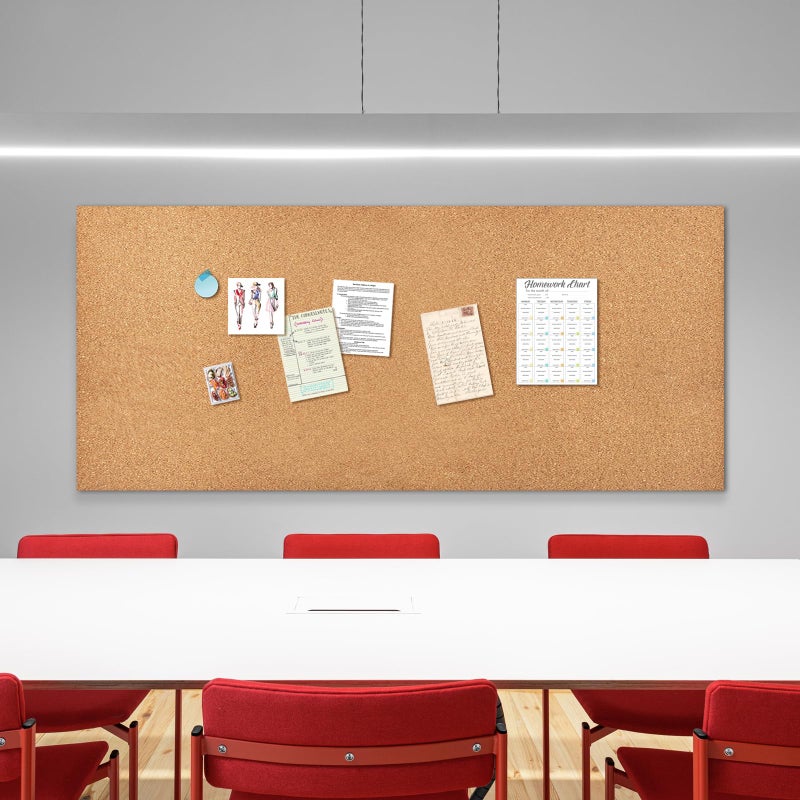YCCYYCCY Cork Board Roll  1/8"" Thick Cork Boards for Walls  20""x16"" Cork Board Roll for Office  Home  School(NOT Self-Adhesive) - Image 5